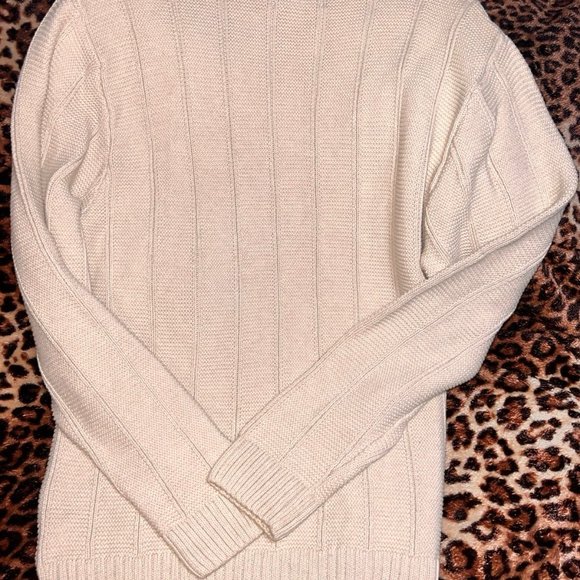 CHAPS Men's Cotton Crewneck Long-Sleeve Sweater - Picture 7 of 7